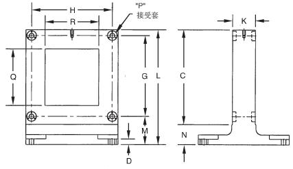 T型夾具立柱